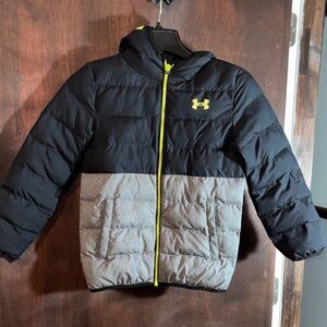 Under Armour Boys Pronto Colorblock Puffer Jacket NWOT